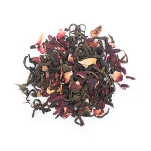Thé vert bio - aux fleurs d'hibiscus