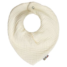Bavoir bandana gaze de coton jeanne