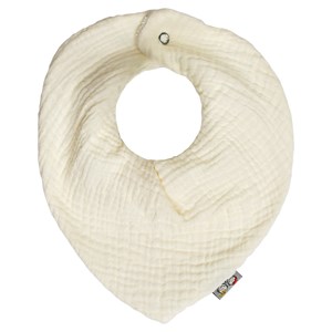 Bavoir bandana gaze de coton, jeanne