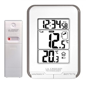 Thermomètre de jardin Mini Maxi Vert - Station météo thermomètre