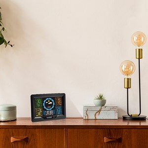 Station météo 3 sondes noire