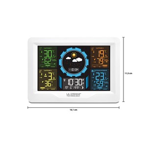 Station météo 3 sondes blanc