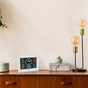 Station météo 3 sondes blanc