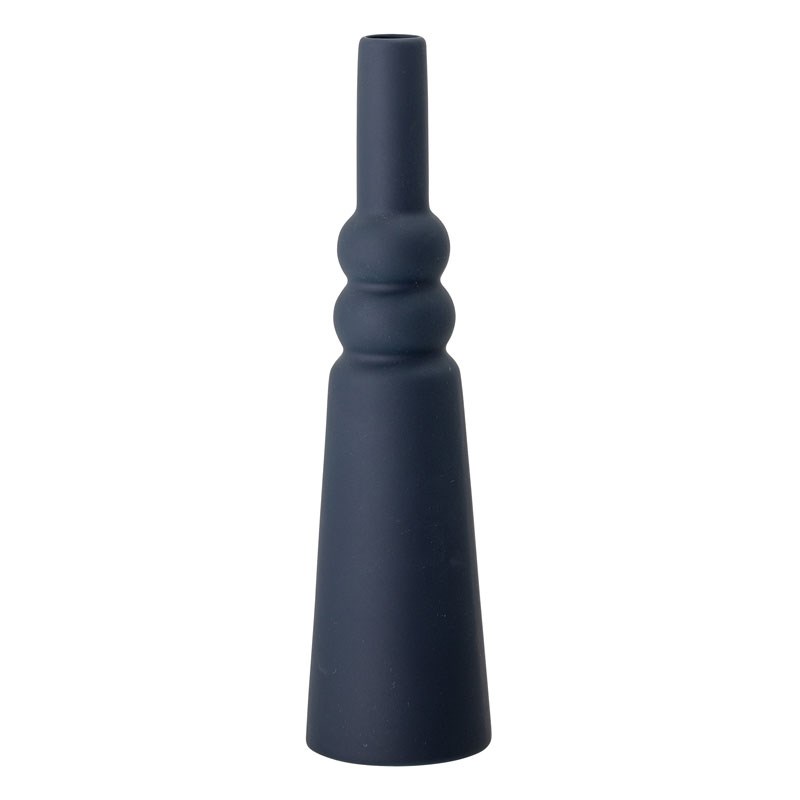Bloomingville - Vase alexandra bleu grès h28