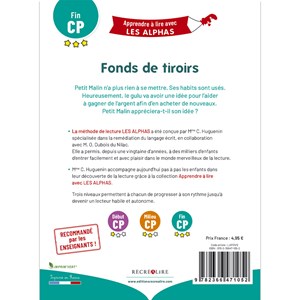 Fonds de tiroirs – Fin CP