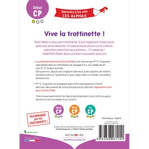 Vive le trottinette ! – début CP