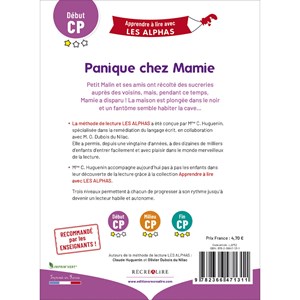Panique chez Mamie – Début CP