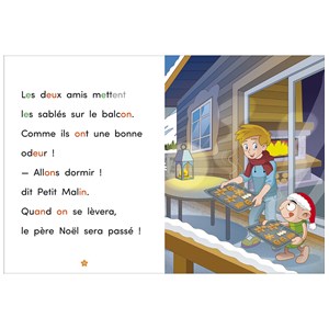Le goûter du Père Noël - Milieu CP