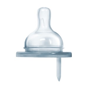 Biberon en inox évolutif 150ml