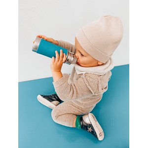 Biberon d'apprentissage évolutif en inox