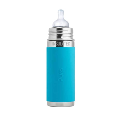 Pura - Biberon isotherme évolutif en inox 260ml
