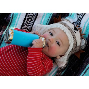 Biberon isotherme évolutif en inox 260ml