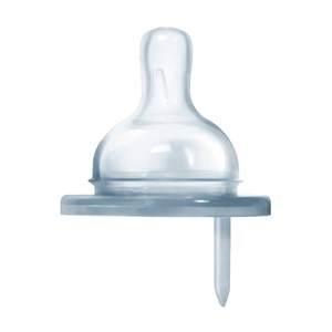 Biberon isotherme évolutif en inox 260ml