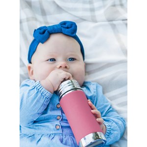 Biberon isotherme évolutif en inox 260ml