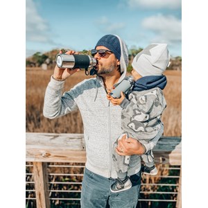 Gourde isotherme en inox sport 650ml