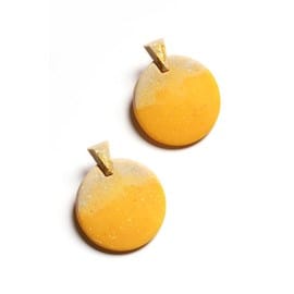 Clous d'oreilles ulu jaune