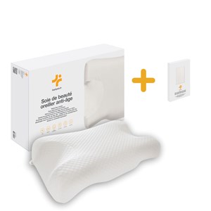Oreiller anti-âge avec taie 100 % soie