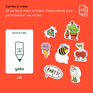 Cartes à créer - pack de 10