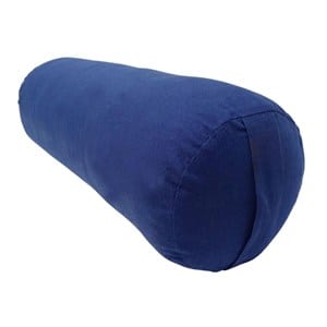 Bolster de yoga cylindrique coton et kap