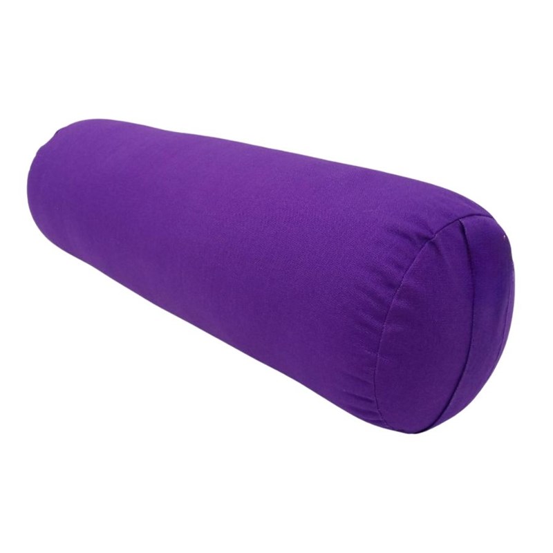 Tortue de jade - Bolster de yoga cylindrique coton et kap