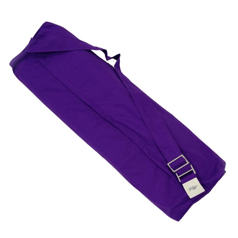 Tortue de jade - Sac tapis de yoga coton bio 72x15x18cm
