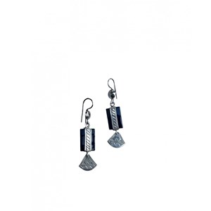 Boucles d'oreille touareg argent