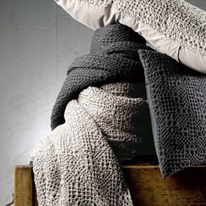 Jeté de lit en coton tana 260 x 240 cm lin