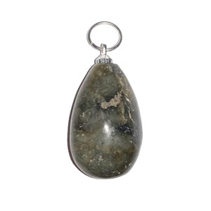 Pendentif labradorite - goutte d'eau