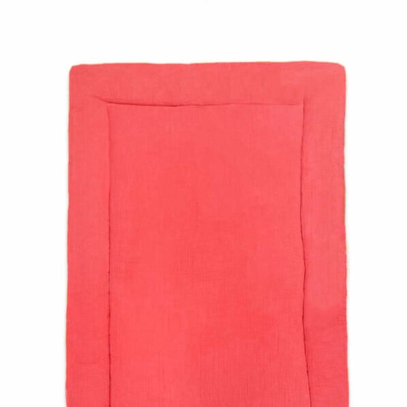PAPATE - Edredon en coton bio fraise