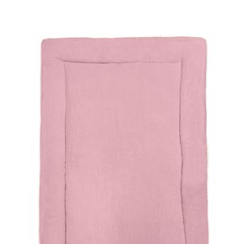 Edredon en coton bio rose