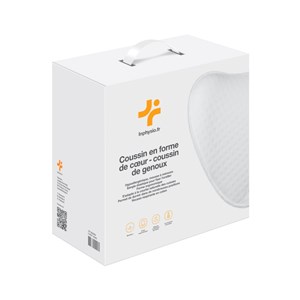 Coussin de genoux en forme de cœur