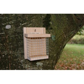 Mangeoire oiseau ls en châtaignier