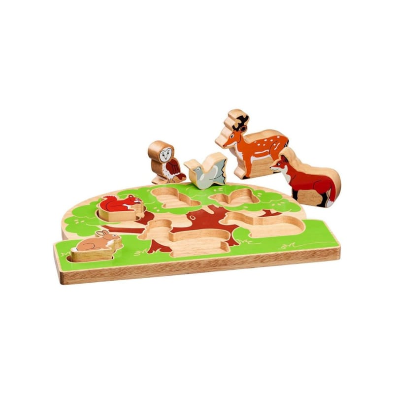 Puzzle à forme - animaux de la campagne (Lanka Fair Trade) - Image 2