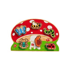 Puzzle à forme - les insectes