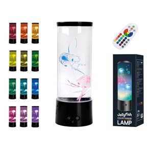 Lampe led déco multicolore medusa
