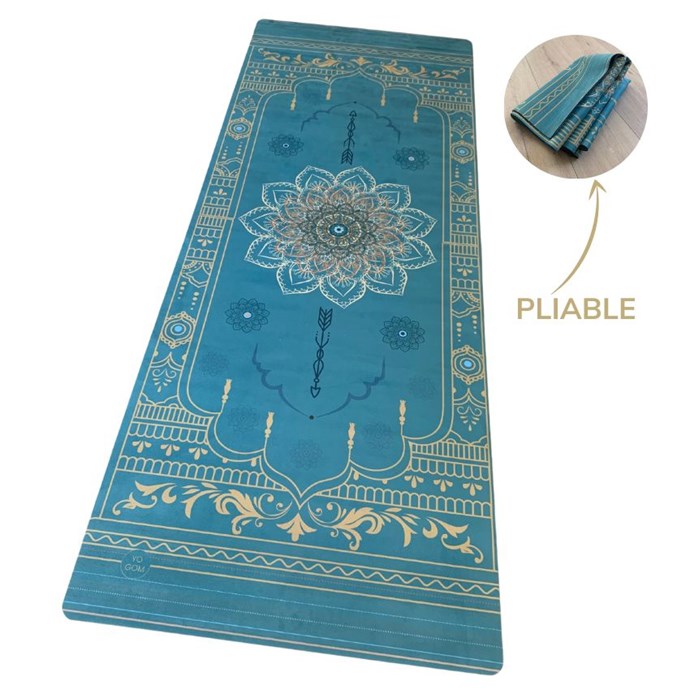 Tapis de yoga voyage mandala dégriffe Nature & Découvertes