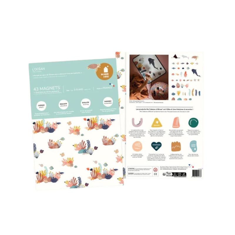 Magnets animaux – océan (La cabane à rêves) - Image 3