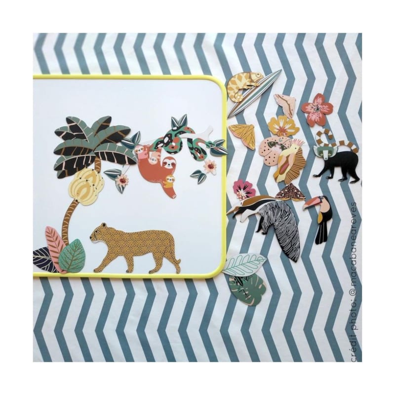 Magnets animaux – jungle (La cabane à rêves) - Image 3