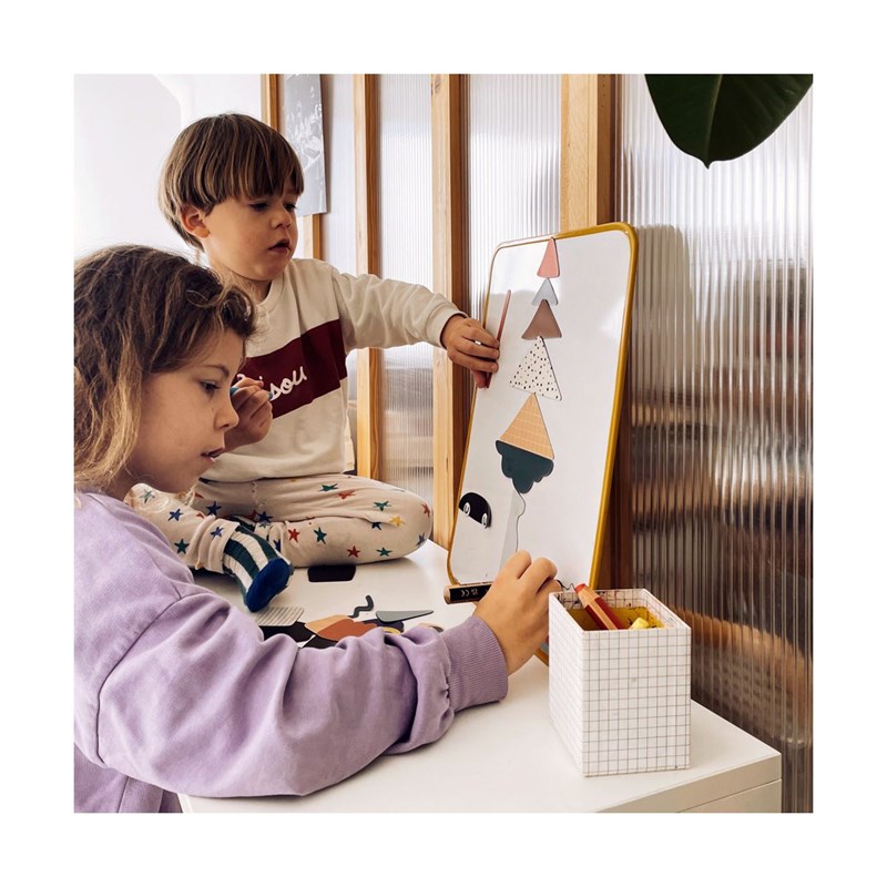 La cabane à rêves - Tableau blanc magnétique – format ecole