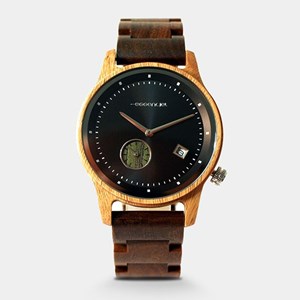 Montre homme bois noyer phobos