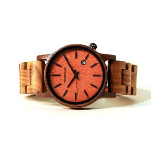 Montre bois homme noyer explorer