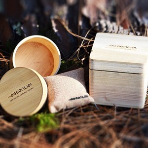 Montre bois homme ébène elegant