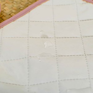 Tapis à langer nomade en coton bio