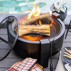 Brasero design  noir