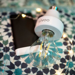 Douille d'ampoule e27 connectée wifi