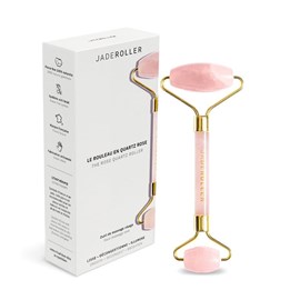 Rouleau de massage visage - quartz rose