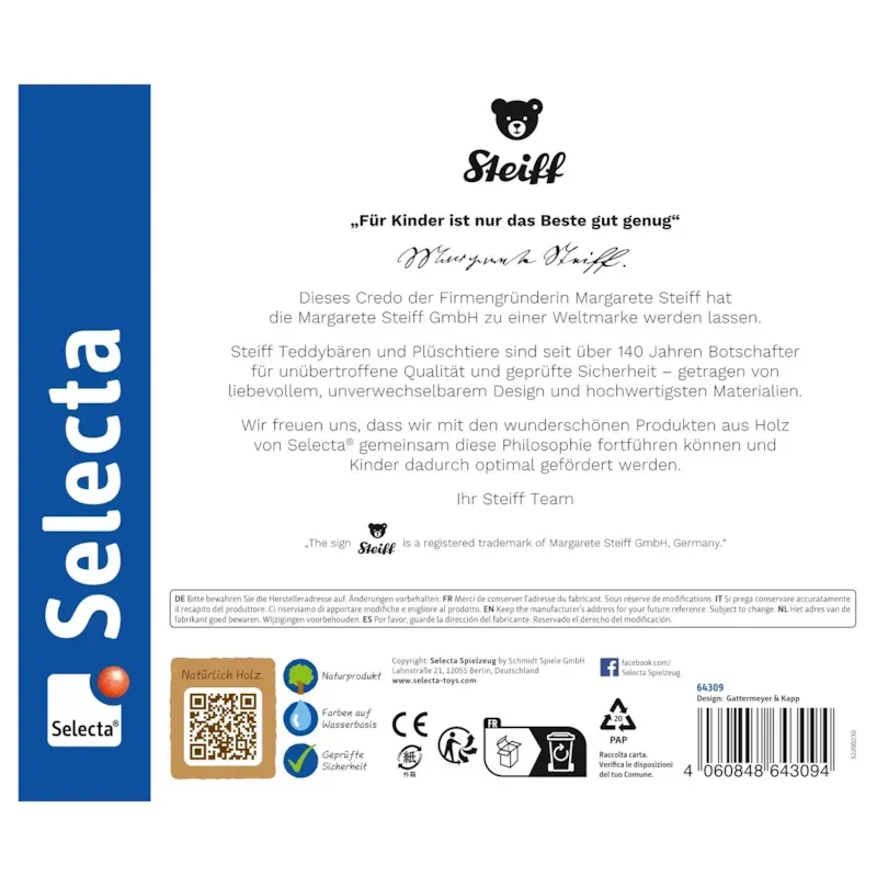 Planche de motricité ours steiff (Selecta) - Image 3