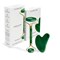 Jade roller - duo roll on & gua sha Vert