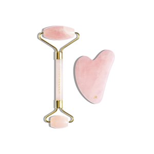 Jade roller - duo roll on & gua sha Rose