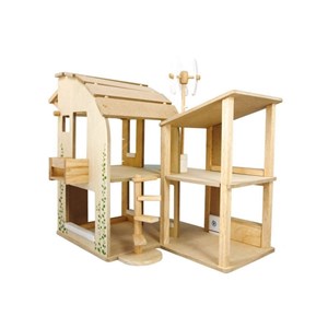 Maison en bois miniature